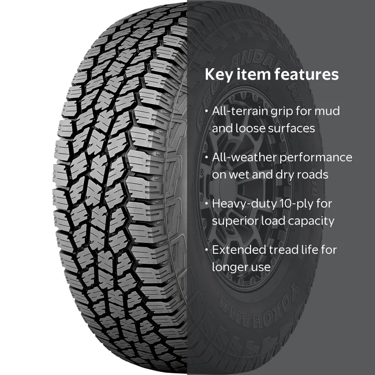 Yokohama Geolandar A/T4 G018 Geo-Shield 295/70R18 129/126S E 10