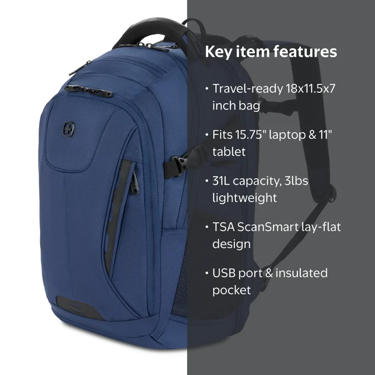 backpack for laptop and tablet Premium 17