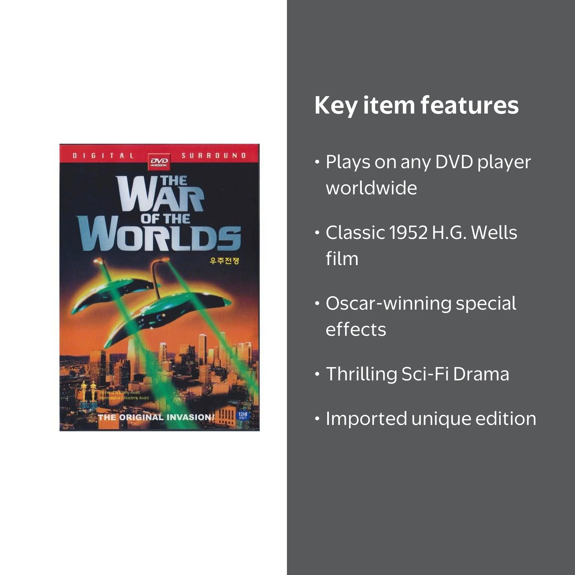 The War of the Worlds (DVD), Imports, Drama - Walmart.com