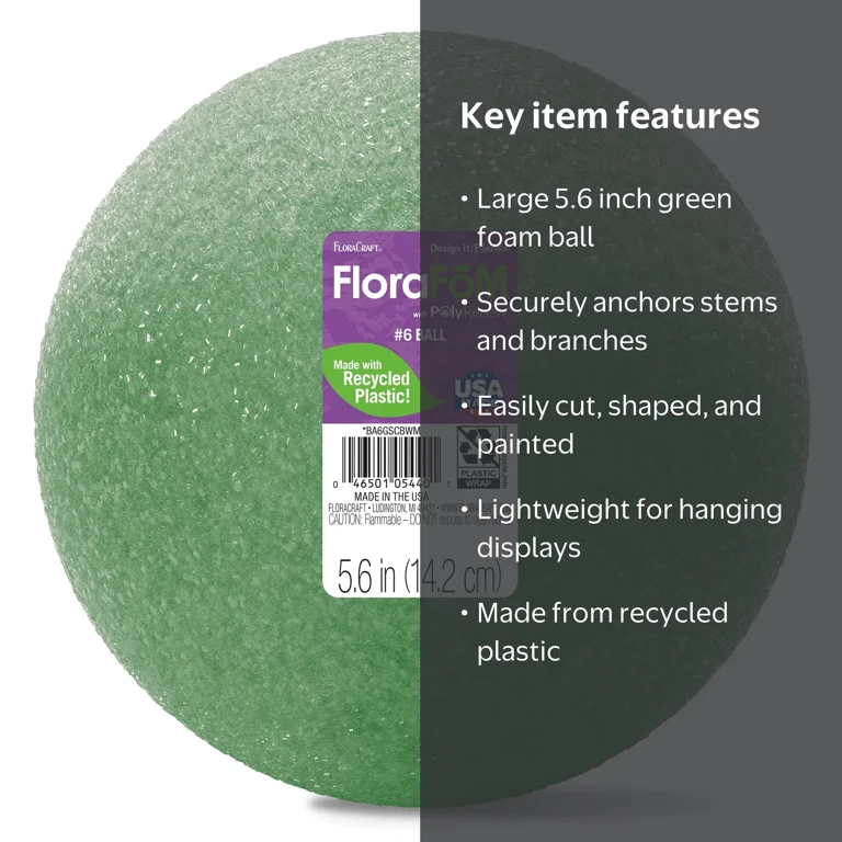 FloraCraft FloraFōM Foam Ball 5.6