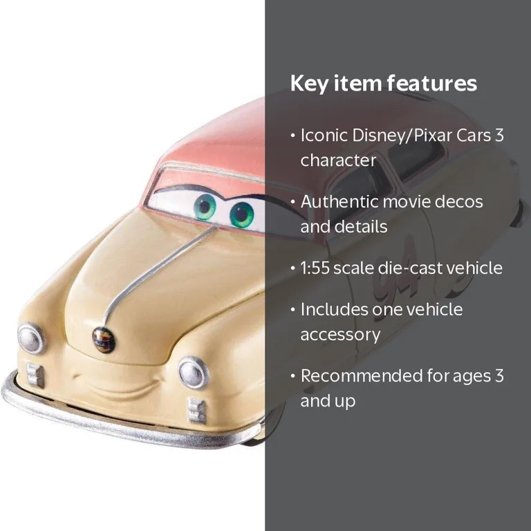 Disney/Pixar Cars 3 Louise Barnstormer Nash Die-Cast Vehicle