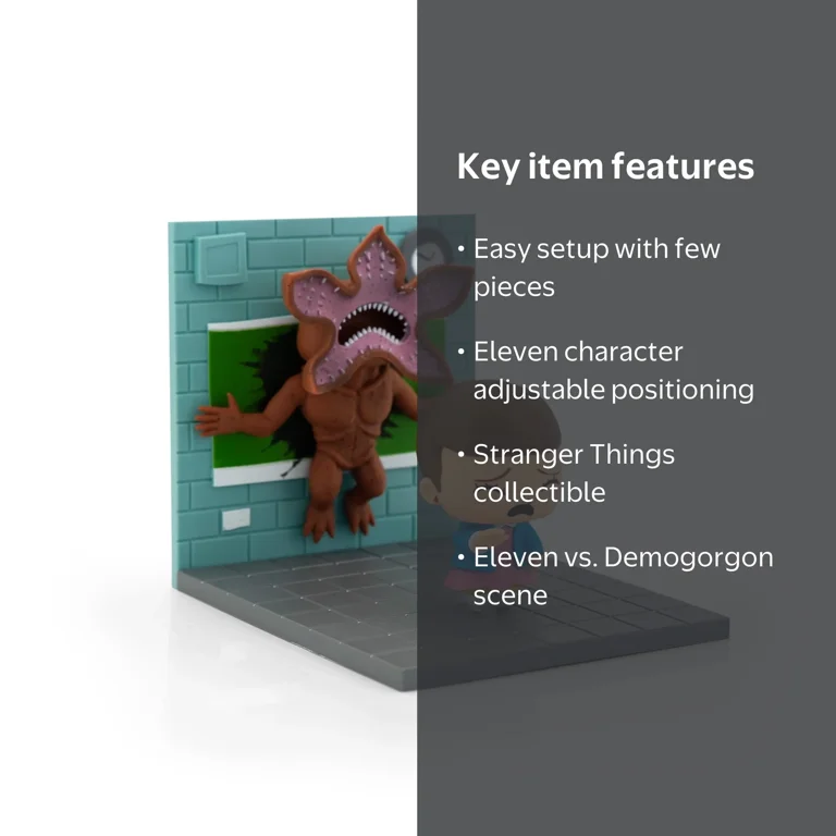 Stranger Things Eleven Vs. Demogorgon Exclusive Diorama