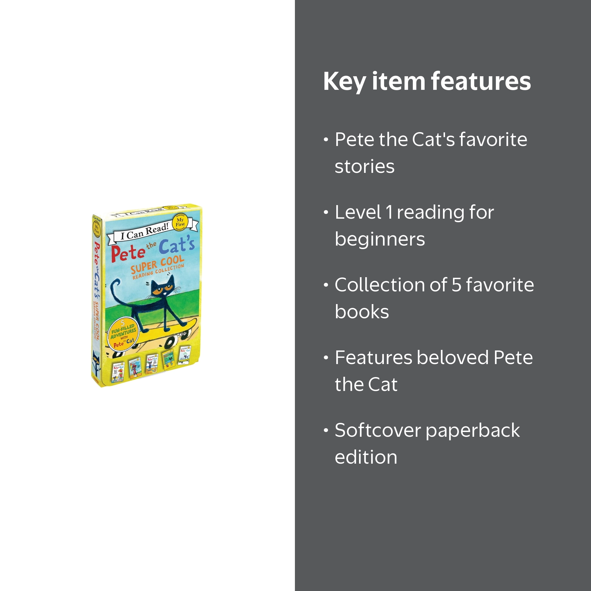 My First I Can Read Pete the Cat's Collection: 5 Favorites