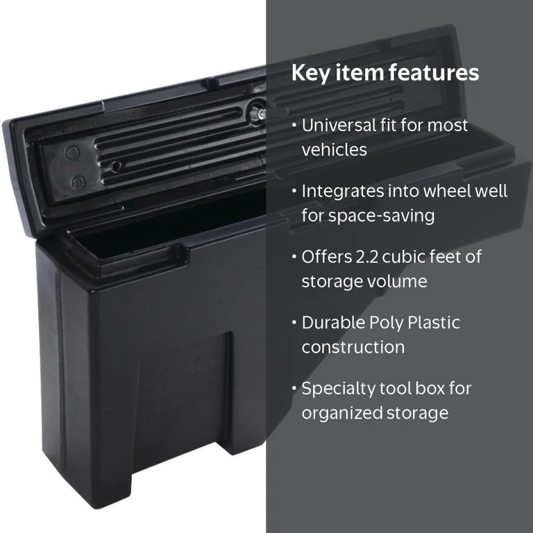 Dee Zee DZ 95P Poly Wheel Well Tool Boxes - Specialty - Universal