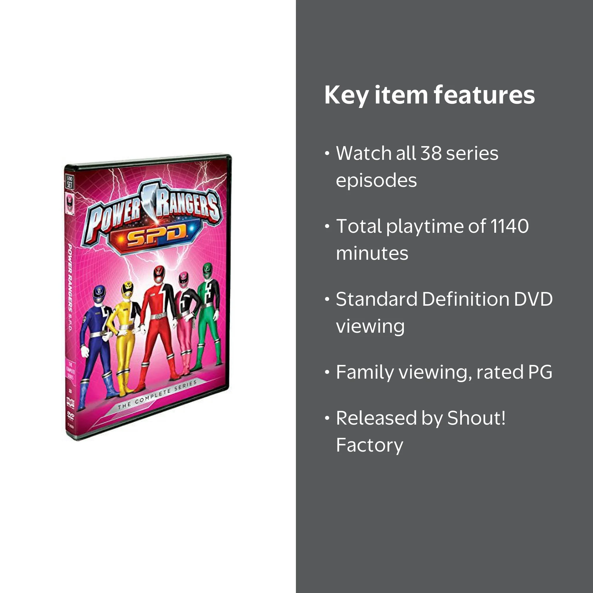 POWER RANGERS S.P.D. DVD-BOX 2＜完＞ g6bh9ry Amazon.com: POWER RANGERS SPD DVD-BOX 2 JAPANESE EDITION : Movies & TV