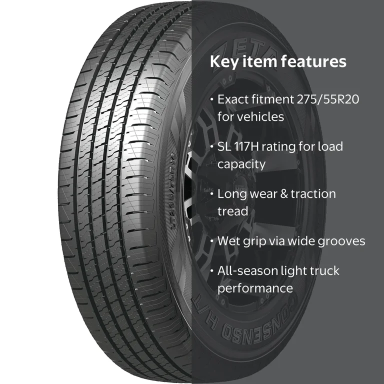 Zeta Consenso H/T All Season 275/55R20 117H Passenger Tire