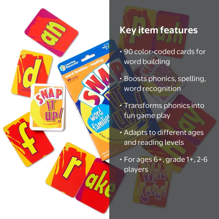 Learning Resources, Card Game, Sight Words Flash Cards, Ages 6+