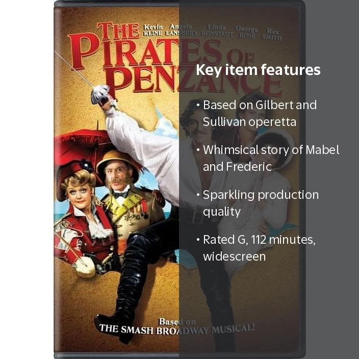 The Pirates of Penzance, 1983, Kevin Kline, Linda Ronstadt