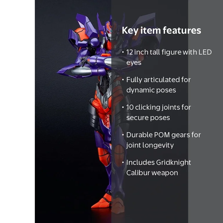 Gridknight SSSS.DYNAZENON Gigan-Techs Action Figure - Walmart.com