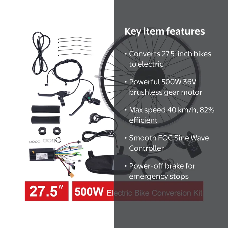 electric bicycle kit 500w BAFANG 48V500W Front Hub Motor 26"/700C Front Wheel Bike Conversion kit Ebike Conversion Kit with Battery& Display(Optional) : Sports & Outdoors and confident everyday handling BAFANG 48V 500W FM G020.500.D
