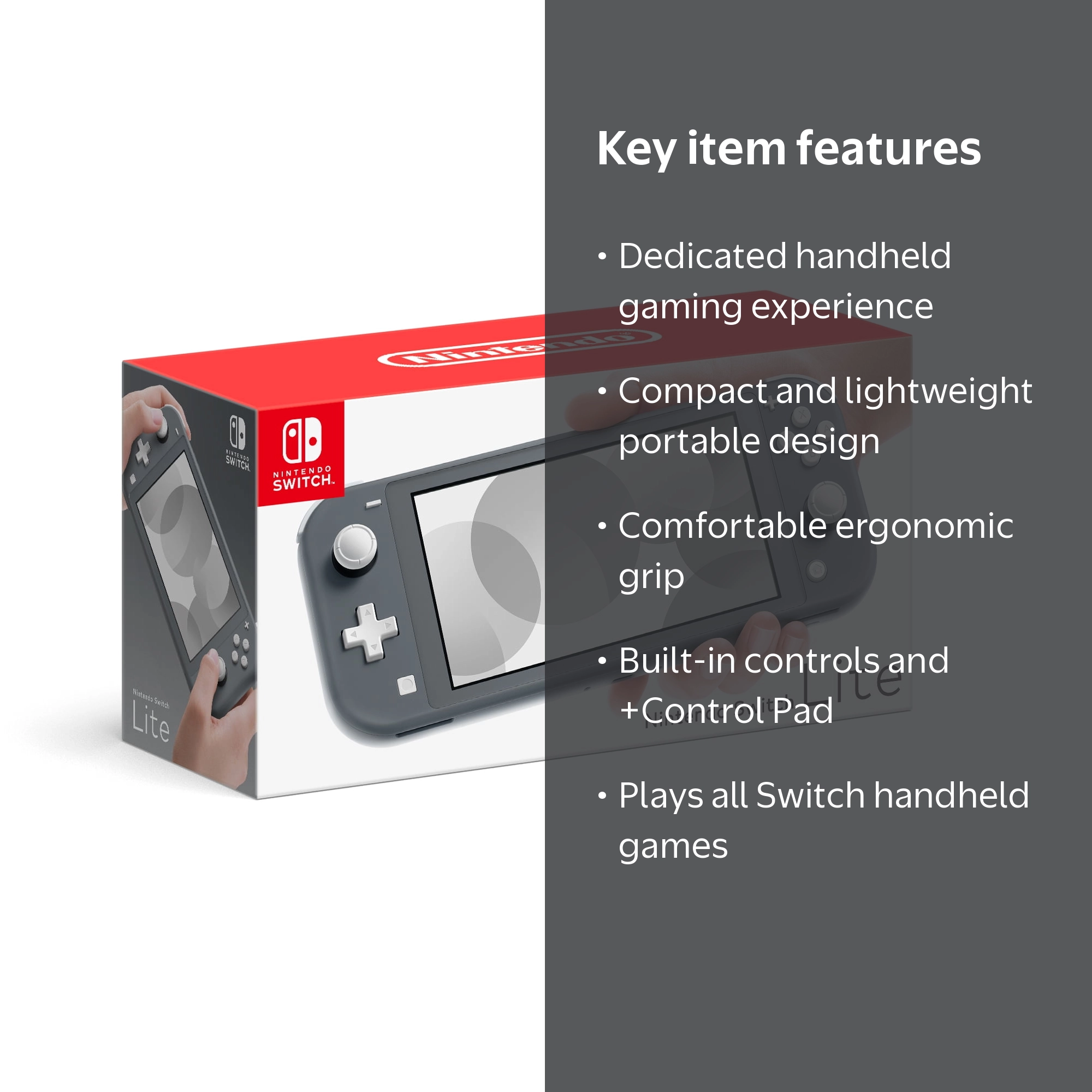 New Nintendo Switch Lite Game System, Gray - Walmart.com