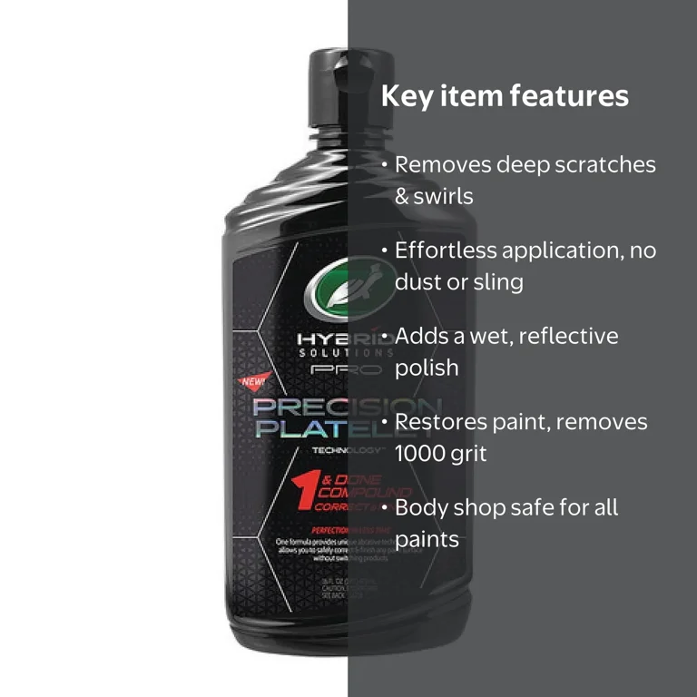Turtle Wax Hybrid Solutions Pro One & Done Polishing Compound, 16
