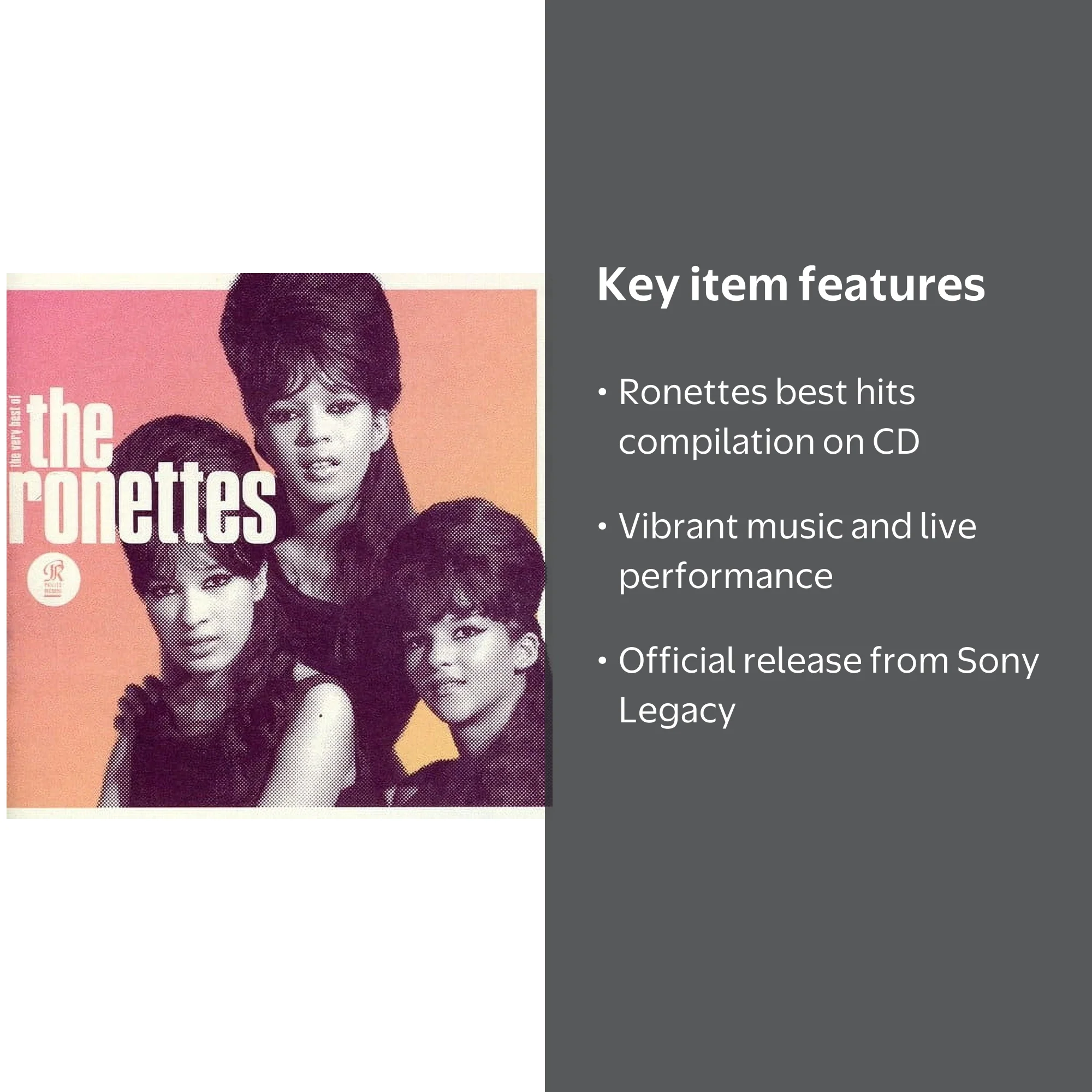 Ronettes, Music & Performance, Compilation CD, Be My Baby, 60s