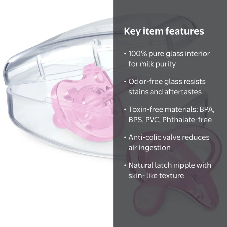 Chicco Duo Newborn Hybrid Baby Bottle Gift Set with Invinci-Glass