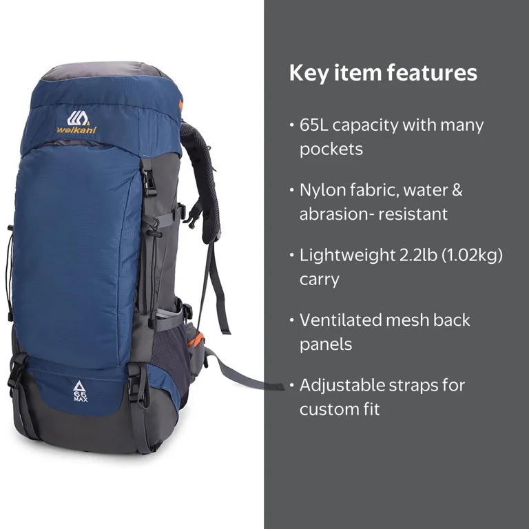 best 65 l amazon hiking backpack AMPEX just like you Amazon Basics Internal Frame Hiking