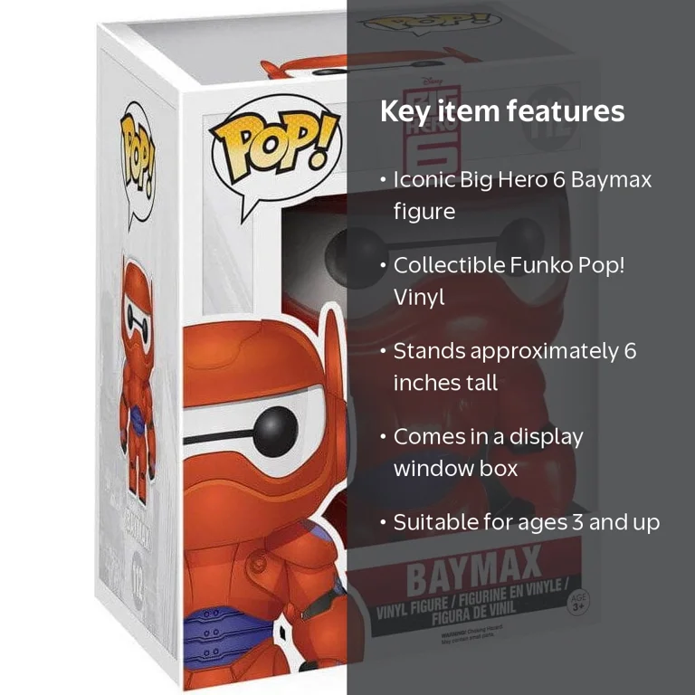Funko, Big Hero 6 - Supersized 6