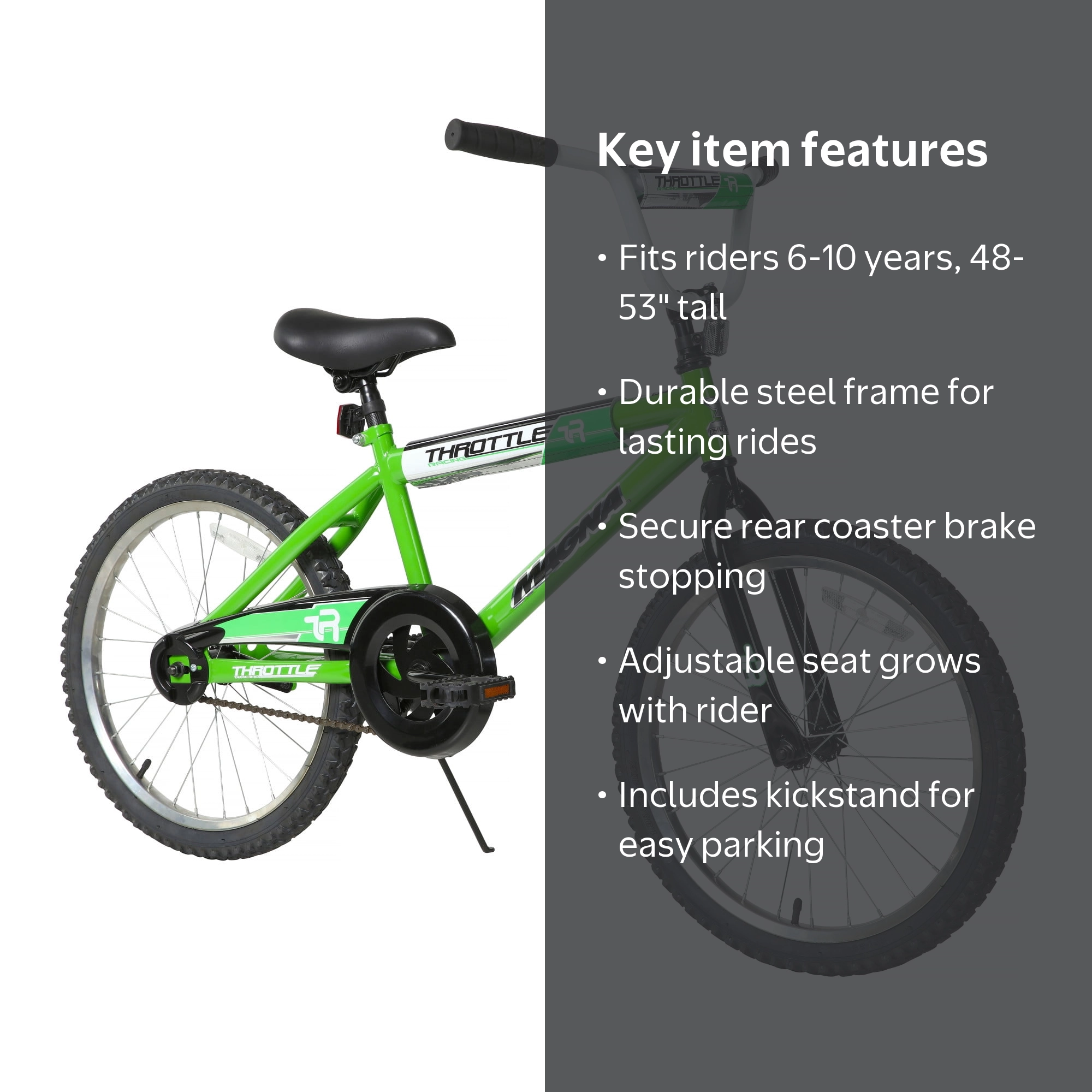 Dynacraft Magna Throttle 20-Inch BMX Bike For Age 7-14 Years