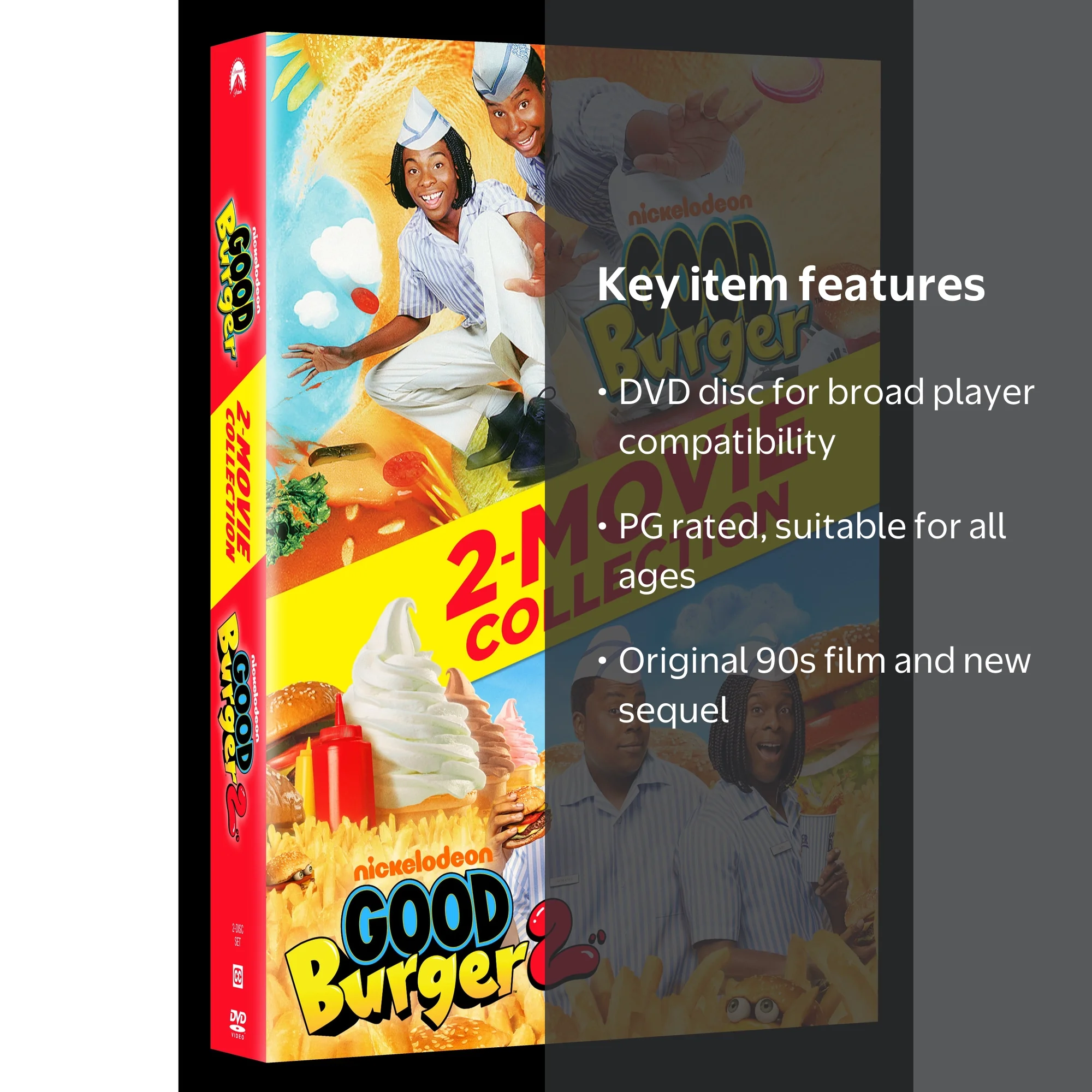 Paramount Good Burger 2 Movie Collection DVD with Original Films