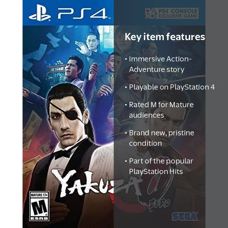 SEGA, PlayStation 4 Game, 010086632064, PlayStation Hits - Walmart.com