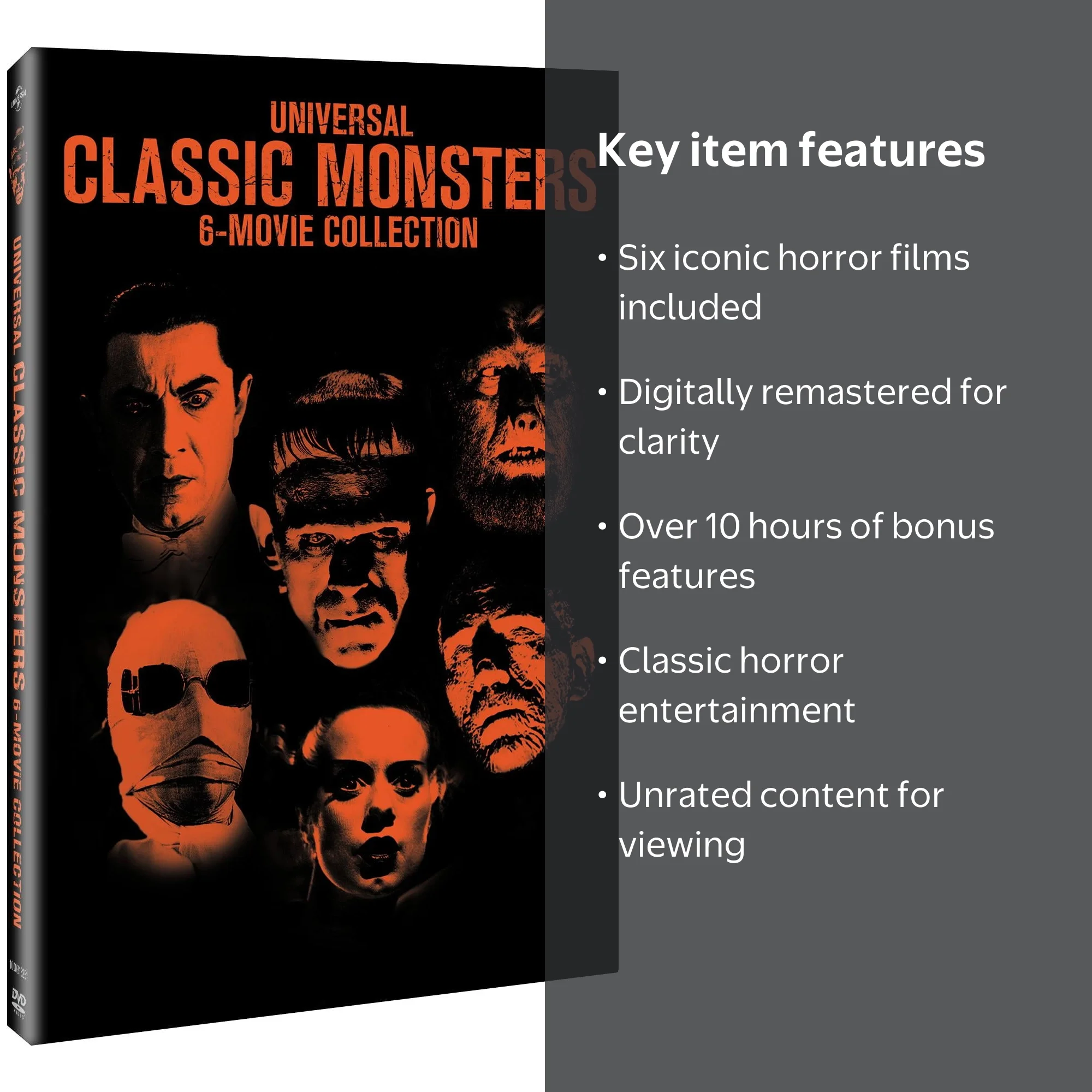 Universal Classic Monsters 6-Movie Collection (Frankenstein