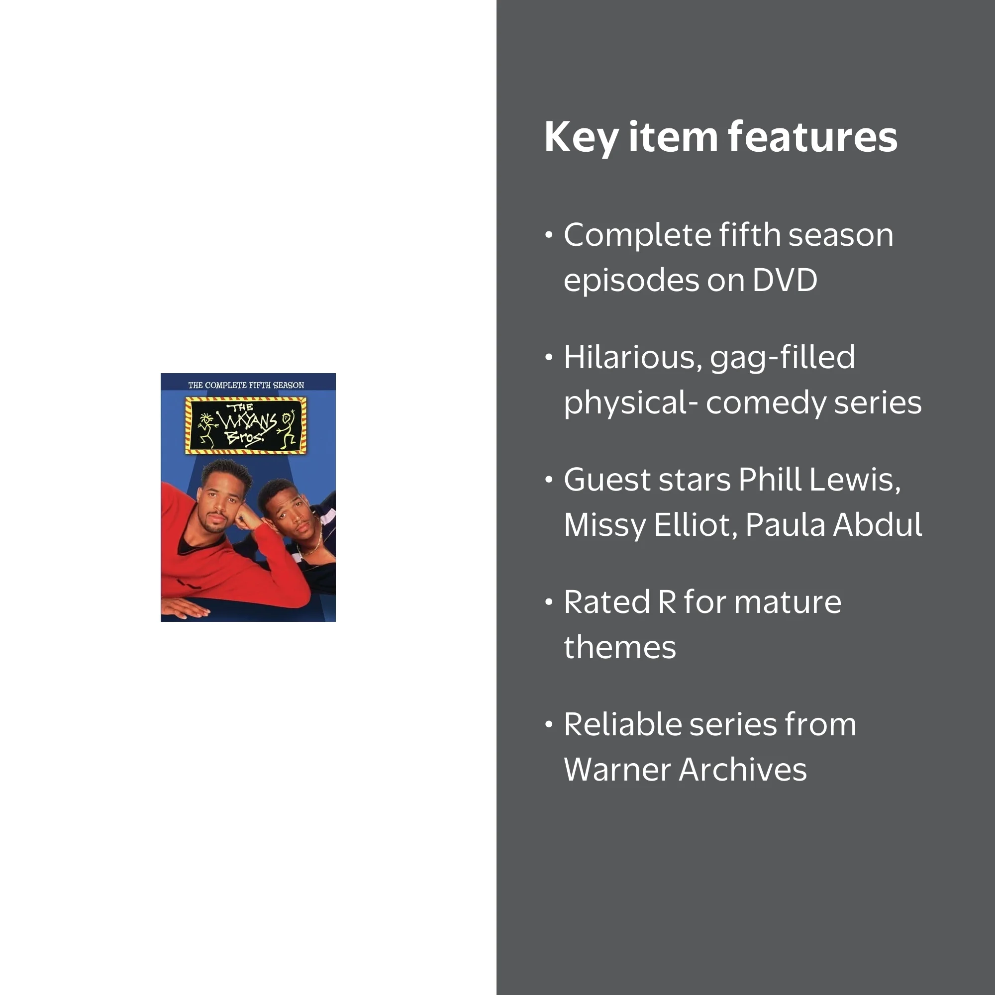 The Wayans Bros.: The Complete Fifth Season (DVD), Warner Archives