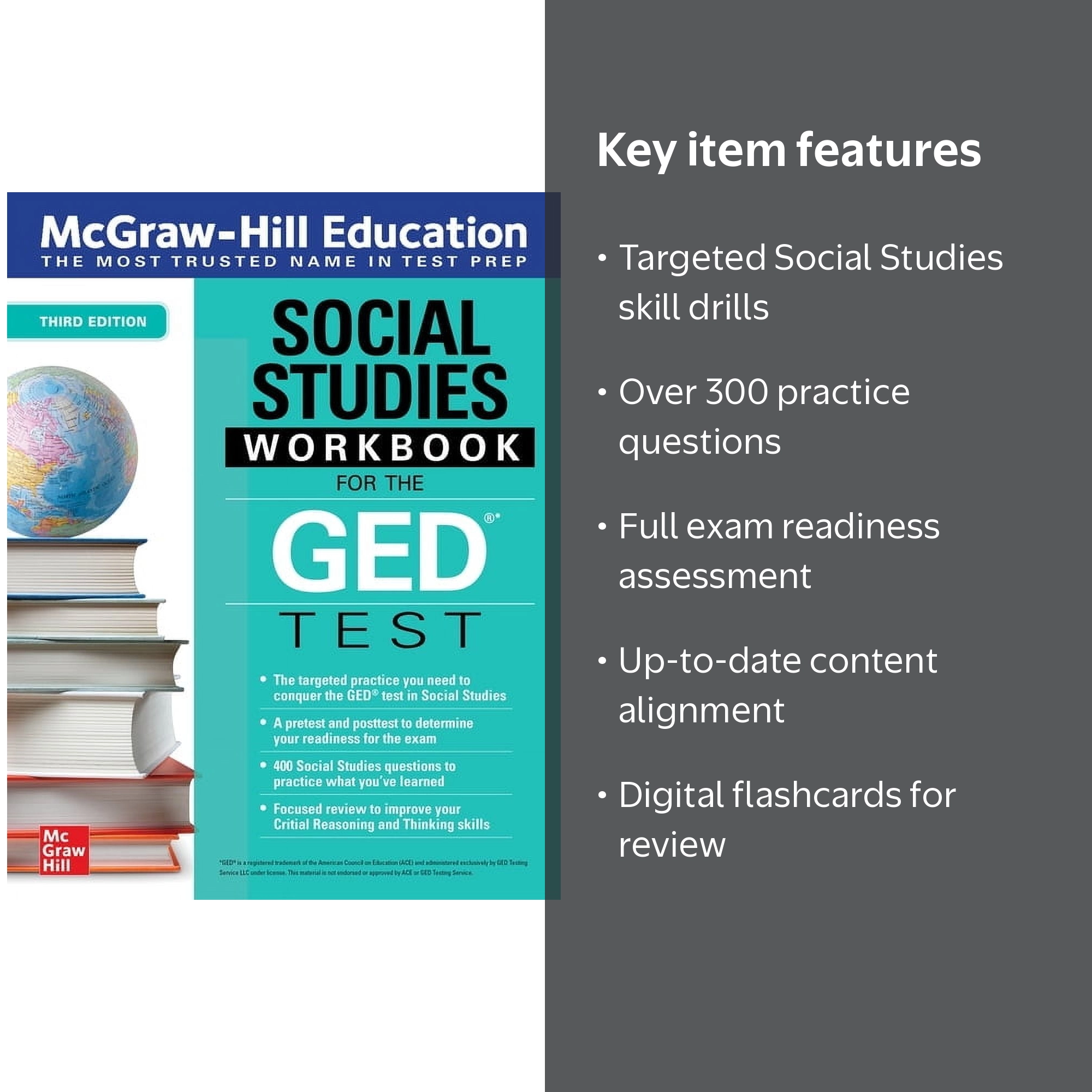 McGraw Hill M√É¬©xico, Social Studies Workbook for GED Test, 240