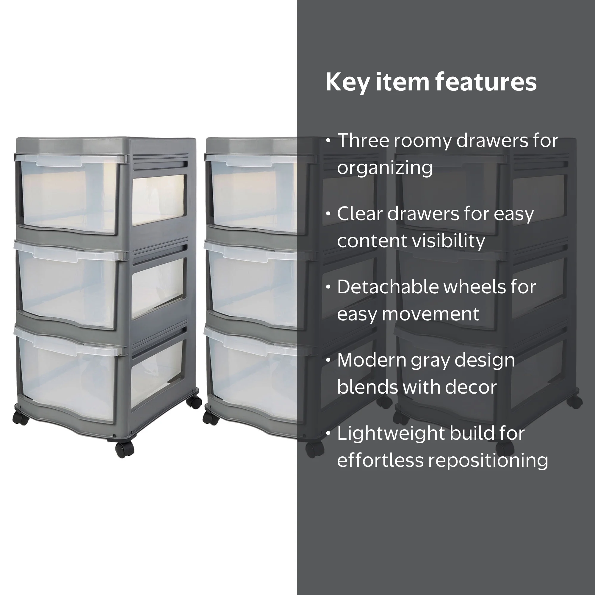 Life Story 3-Shelf Organizer | Durable retail - Walmart Business