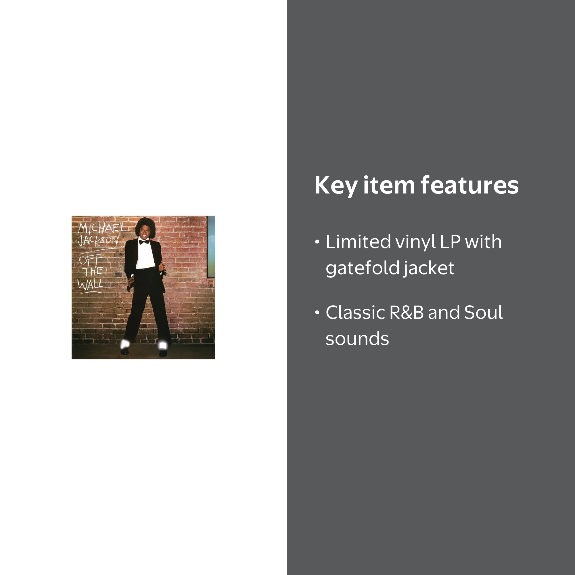 Epic, Vinyl LP, Off The Wall, Limited Repress with Gatefold Jacket