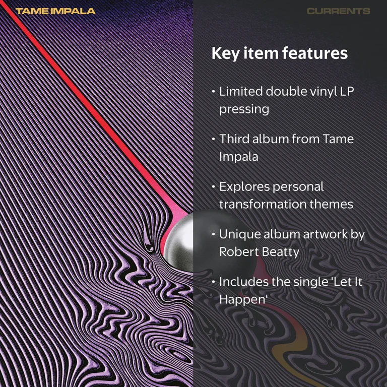 Tame Impala - Currents - Music & Performance - Vinyl - Walmart.com