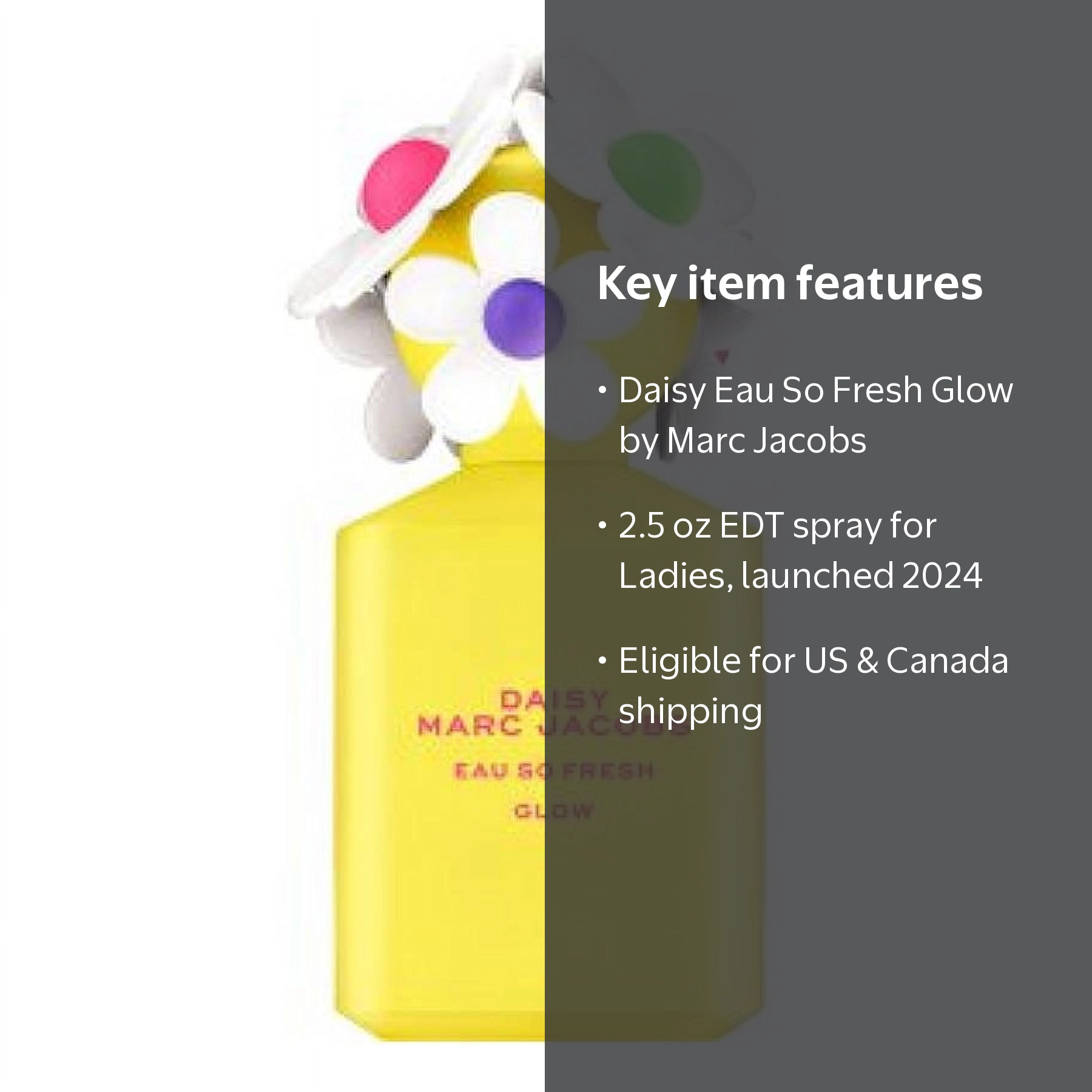 Marc Jacobs Ladies Daisy Eau So Fresh Glow EDT Spray 2.5 oz