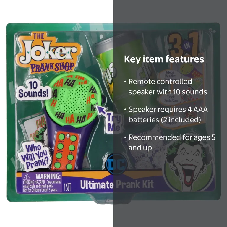 The Joker Prank Shop - Ultimate Prank Kit - Prank Toys - Ages 5+