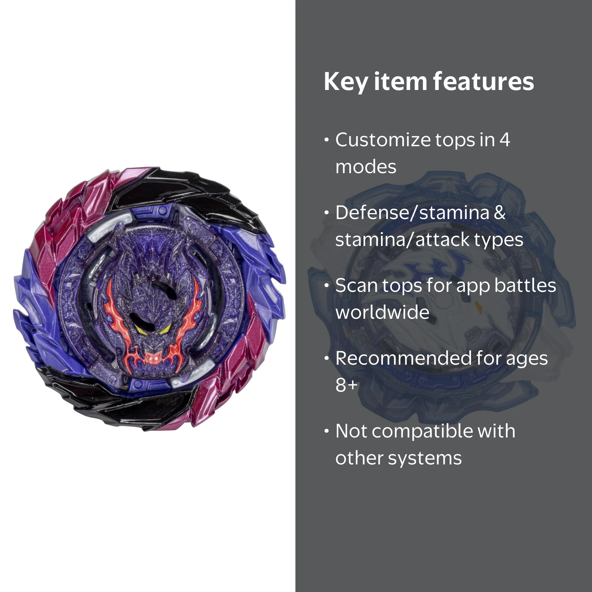 Beyblade Burst QuadDrive Roar Balkesh B7 and Stone Balderov B7