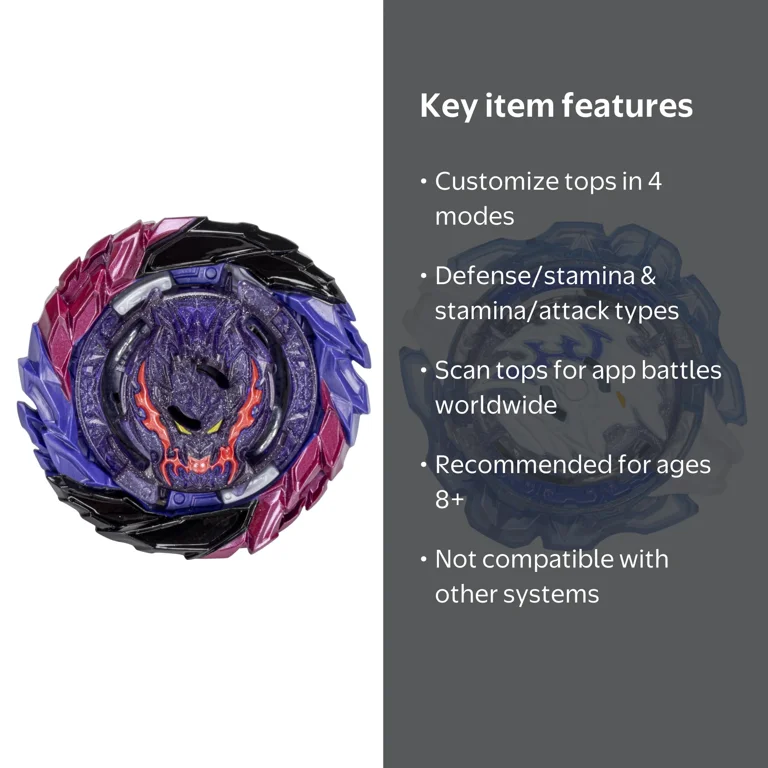 Beyblade Burst QuadDrive Roar Balkesh B7 and Stone Balderov B7