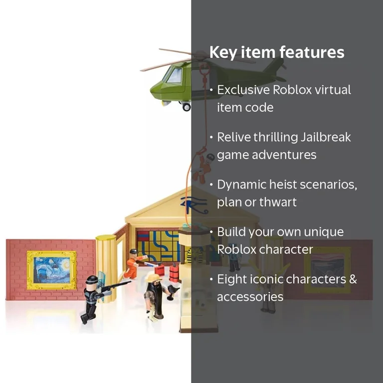 Roblox, Action Collection, Jailbreak Museum Heist Playset