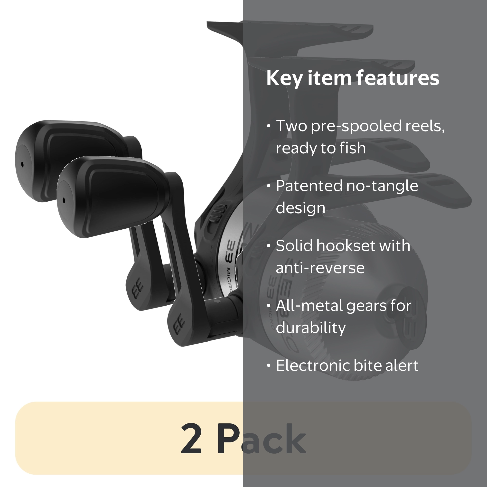Zebco 33 Micro Triggerspin Fishing Reel - Spincast - Walmart.com