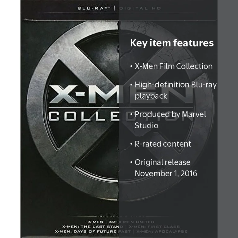 Disney, X-Men Collection, [BLU-RAY], Marvel superhero movies