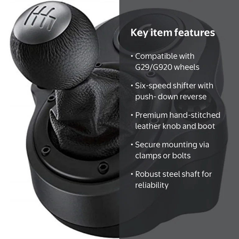 Logicool Driving Force Shifter 本体 Logitech Driving Force Shifter for PlayStation PS, Xbox One