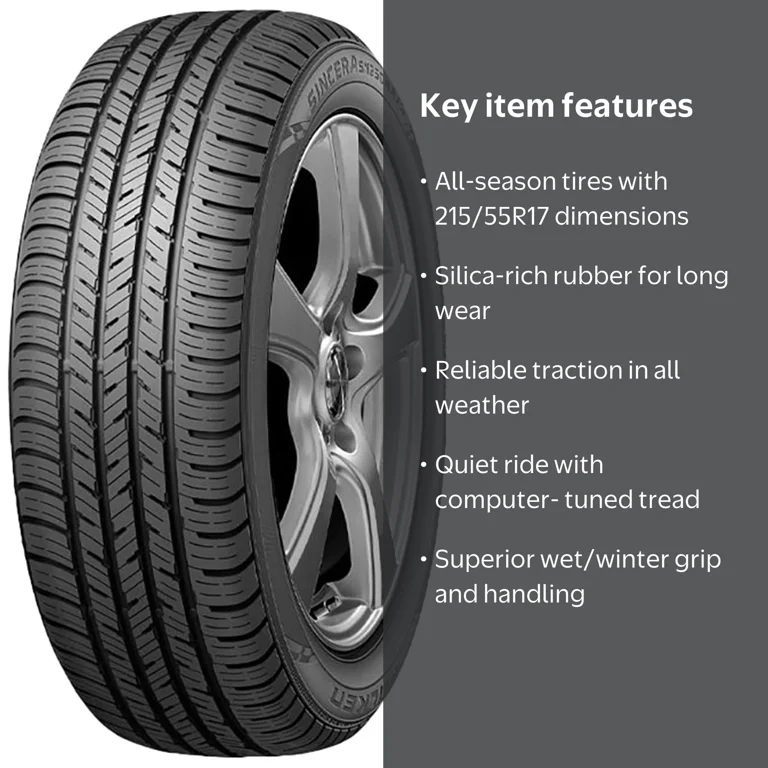 Falken Sincera SN250A A/S All Season 215/55R17 94H Passenger Tire