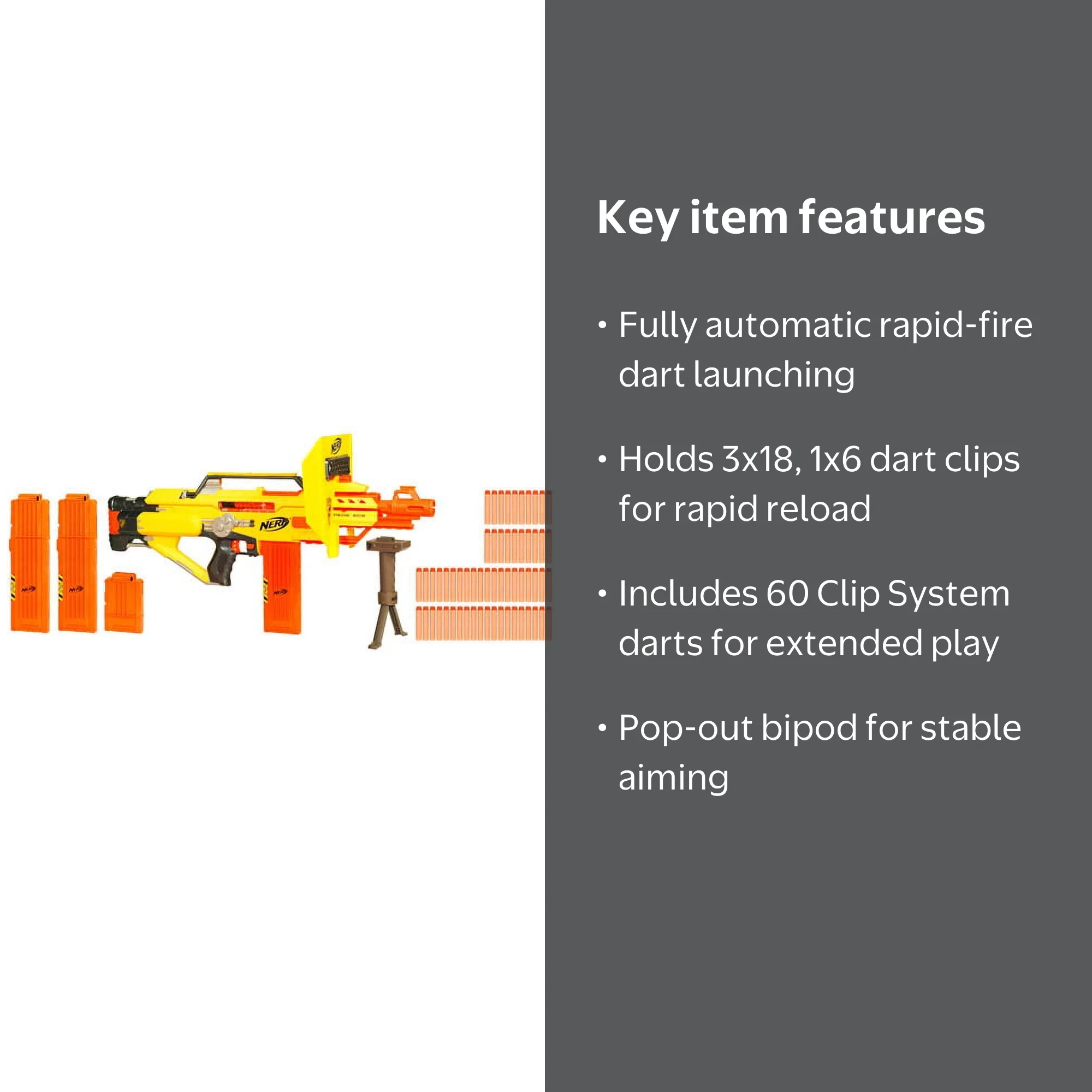 Open Box Nerf N-Strike Stampede ECS-50 Blaster - Walmart.com