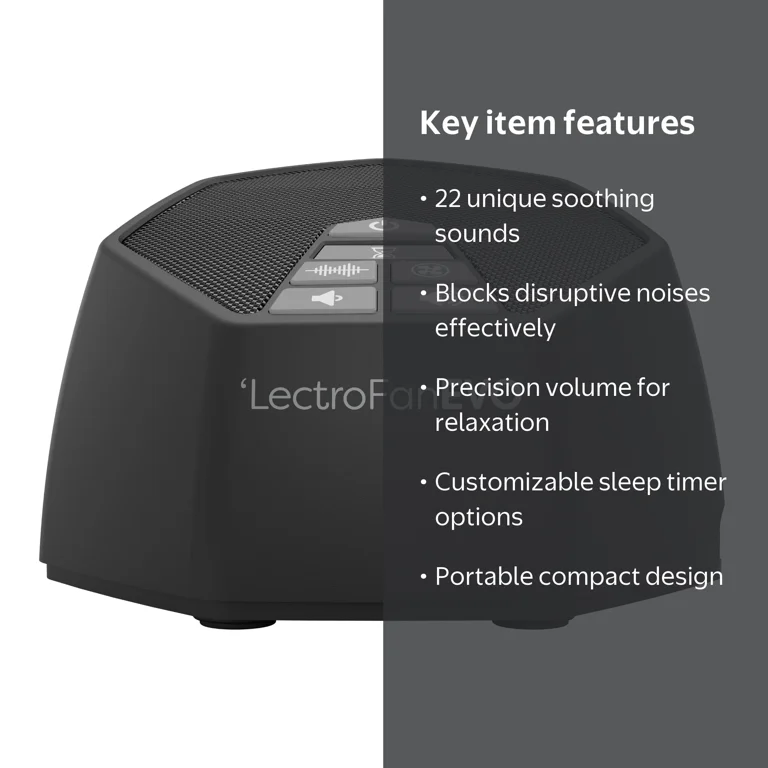 Adaptive Sound Technologies LectroFan EVO White Noise Machine - 22