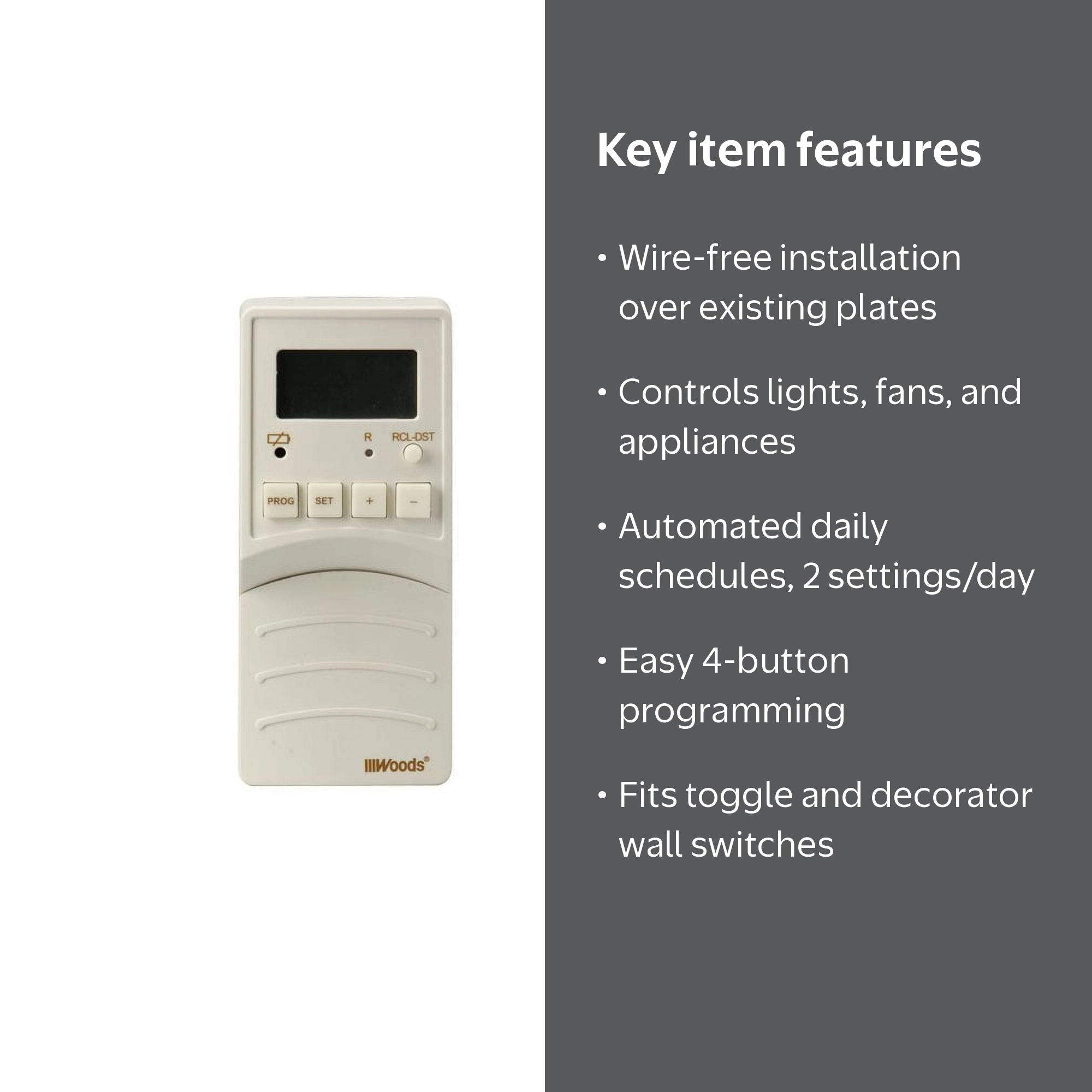 SOUTHWIRE/COLEMAN CABLE Indoor Digital Timer 59744 - Walmart.com