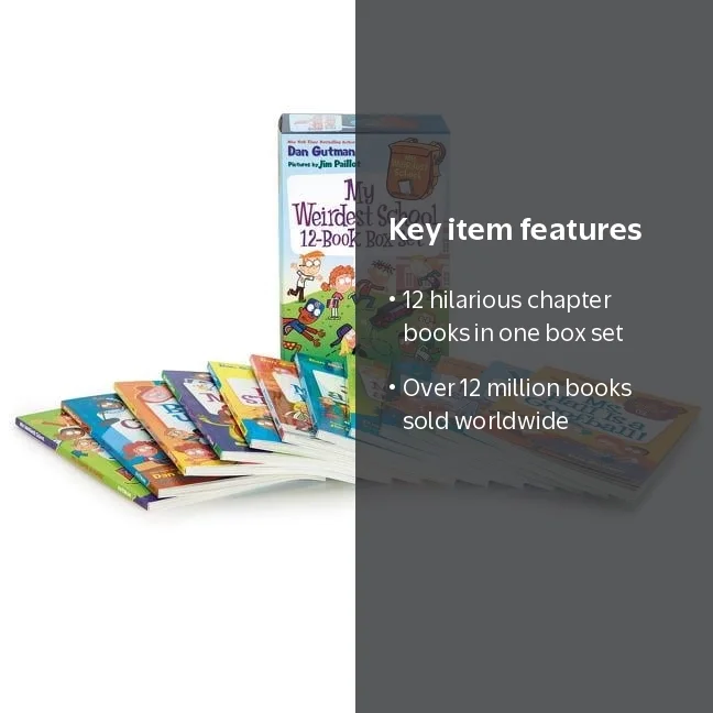 Dan Gutman, 12-Book Box Set, Books 1-12, Kids School Stories