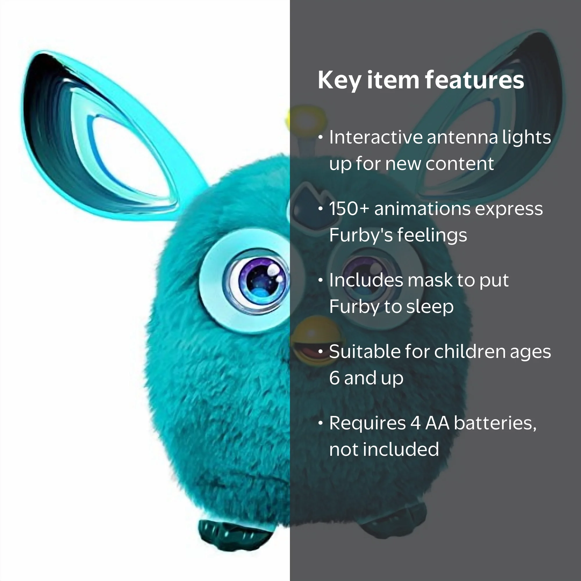 Furby Connect, Teal - Walmart.com