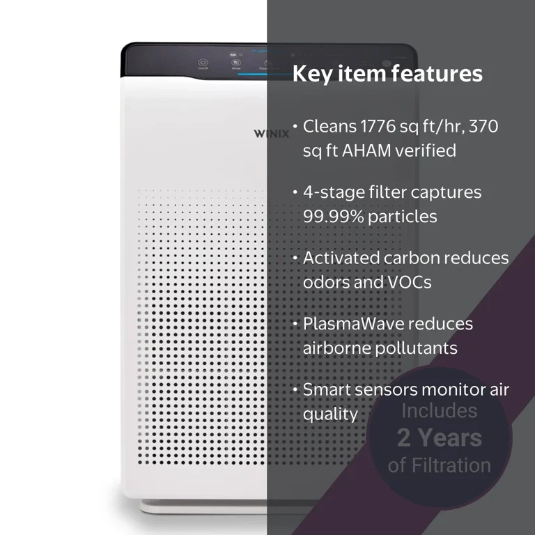 Free Shipping! Winix Air Purifier C535 with 4-Stage HEPA