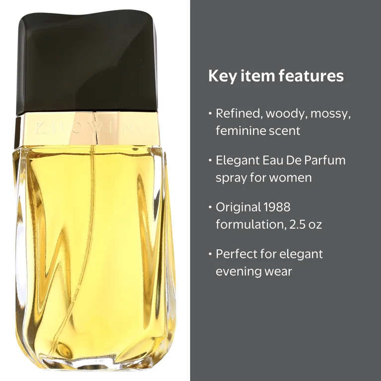 Estee Lauder Knowing Eau De Parfum Spray, 2.5 Oz, Light Floral