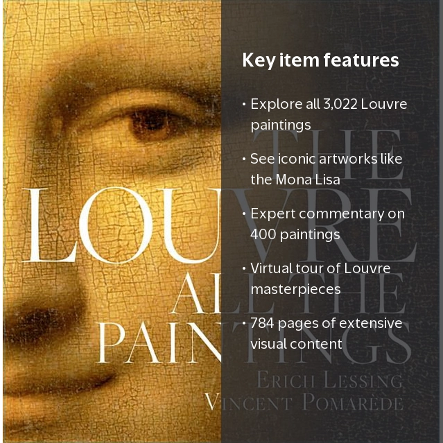 Louvre: All the Paintings, (Hardcover) - Walmart.com