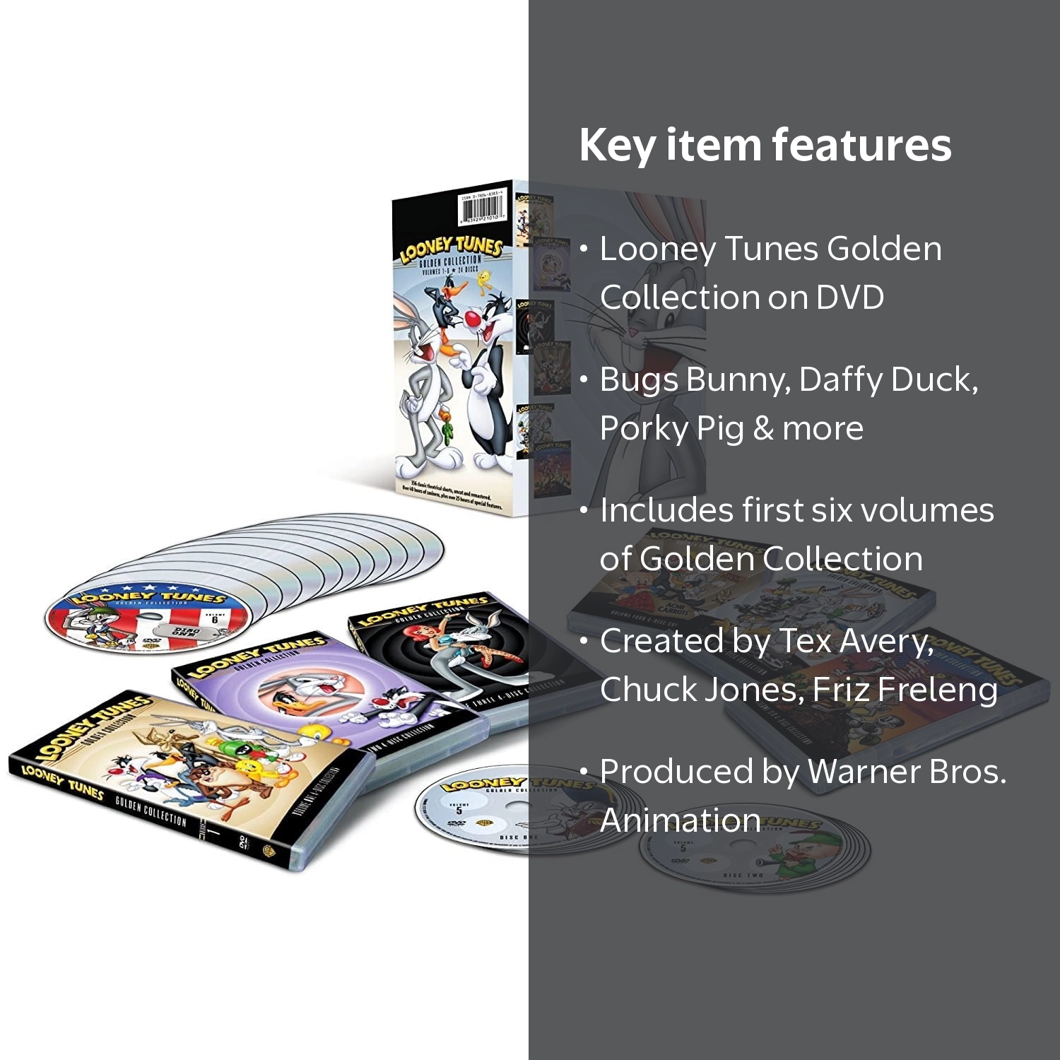 Looney Tunes Golden Collection: Complete Cartoon Show Set, Seasons