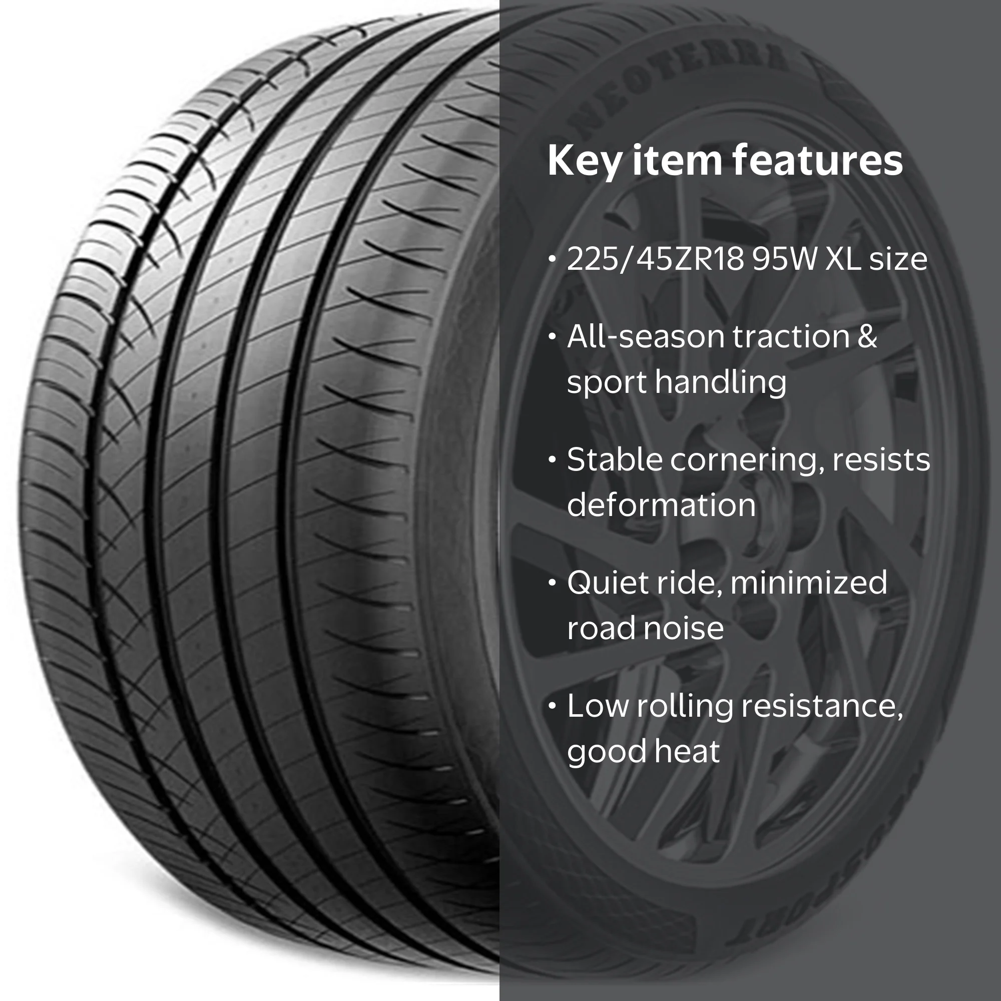 Neoterra Neosport UHP 225/45R18 ZR 95W XL A/S High Performance