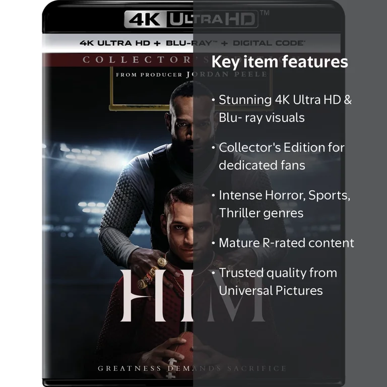 SDS, 4K Ultra HD Blu-ray Digital Copy, HIM 2025 Collector's