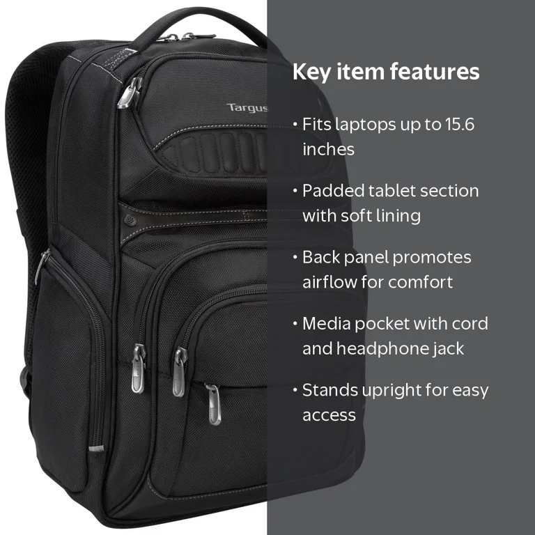 Targus 15-16 Legend IQ EcoSmart Backpack - TSB705US: Electronics